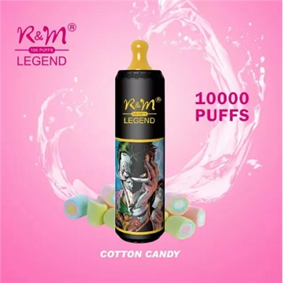 R&M Legend 10000 затяжек COTTON CANDY 2%