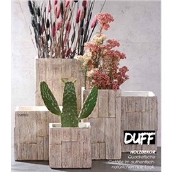 Кашпо Duff Jardiniere 30.5*30.5 h11.5см св-коричн.