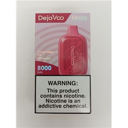 DEJAVOO MAZE испаритель 8000 затяжек WATERMELON ICE 5%