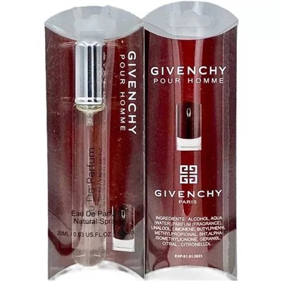 Givenchy Pour Homme (для мужчин) 20ml Ручка