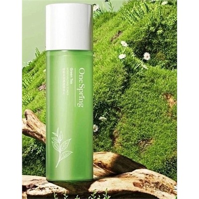 Тонер увлажняющий One Spring Green Tea Moisturizing Toner с экстрактом зеленого чая 120мл