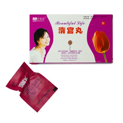 Тампон Цин Гун Вань лечебно-профилактический для женского здоровья Beautiful life, 1 шт.