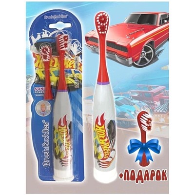 BrushBuddies Зубная щетка электрическая детская для мальчика