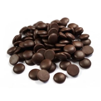 Шоколад горький капли - 70,5 % какао, 0,4 кг.