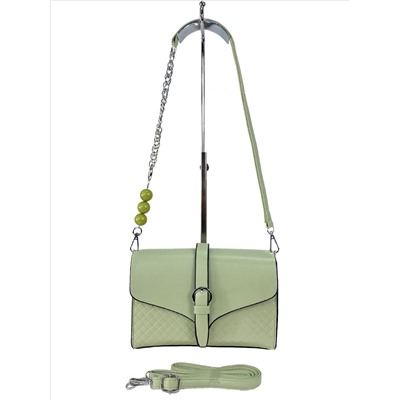 Женская сумка кросс-боди из искусственной кожи, цвет зеленый