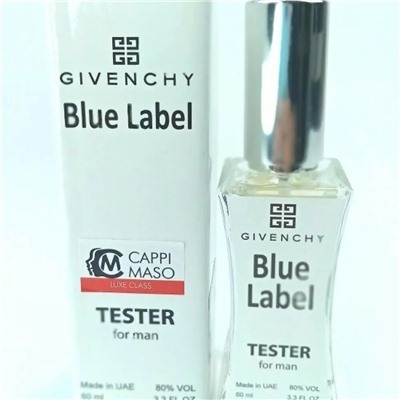 Givenchy Pour Homme Blue Label (для мужчин) Тестер мини 60ml (K)