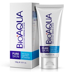 BioAqua Пенка для умывания от акне Removal of acne, 100 гр