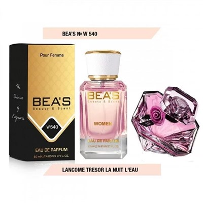 BEA'S 540 - Lancome Tresor La Nuit L'eau (для женщин) 25ml