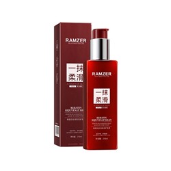 Кератиновая шелковая сыворотка для волос RAMZER SALON GRADE HAIR CARE , 210 мл