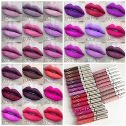 Помада жидкая матовая ультрастойкая Colour Pop Ultra Matte Liquid Lipstick Ultra Satin Lip 20шт