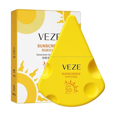 VEZE Sunscreen Солнцезащитный крем SPF50+ PA+++ Sunscreen Isolation Light