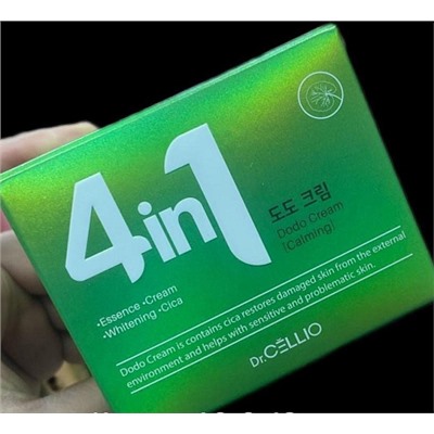 Крем для лица увлажняющий Dr.CELLIO 4in1 Dodo Cream 70мл