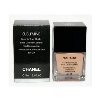 Тональный крем Chanel Sublimine 75 ml, тон 102