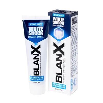 Blanx White Shock Instant White/ Вайт шок мгновенное отбеливание зубов 75 мл, шт