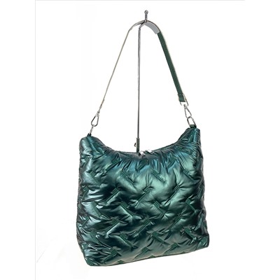 Женская сумка из водооталкивающей ткани, цвет зеленый