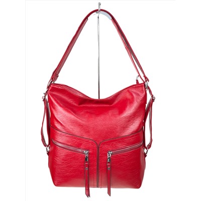 Женская сумка из искусственной кожи,цвет красный
