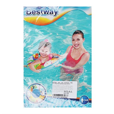 BESTWAY Круг для плавания, 51см, ПВХ, Морские приключения, 36113