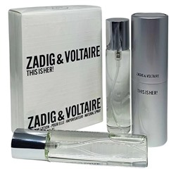 Zadig & Voltaire This Is Her 3x20 ml