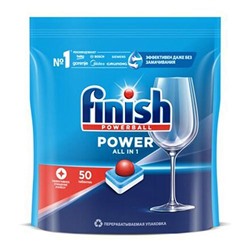 Таблетки для посудомоечной машины Finish Power 50шт