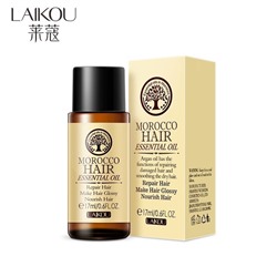 Питательное аргановое масло для волос Laikou Morocco Hair Essential Oil