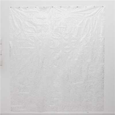 Штора для ванной SAVANNA «Галька», 180×200 см, PEVA, цвет белый