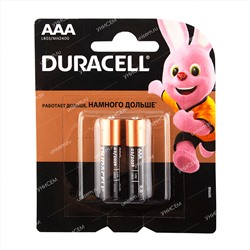 Батарейка Duracell LR03 блистер (4шт/40шт.)   цена за 1шт.