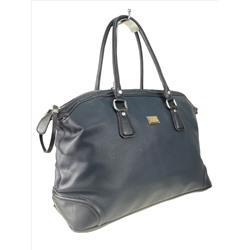 Женская дорожная сумка из искусственной кожи, цвет тёмно-синий