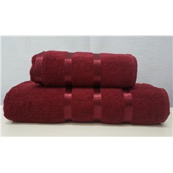 Комплект полотенец Gulcan SWAN Vip cotton 2 шт. в асс. AKGUL24 Бордовый