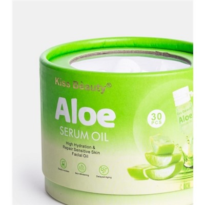 Сыворотка для лица Kiss Beauty ALOE SERUM OIL 30шт