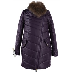 05-1128 Куртка зимняя Scandinavia (Синтепон 300) SALE Плащевка темно-фиолетовый