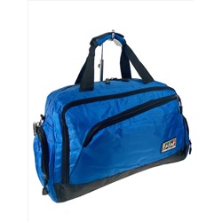 Дорожная сумка из текстиля , цвет голубой