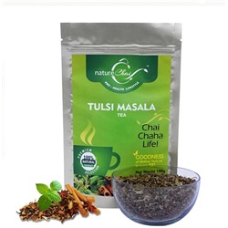 Индийский чайный напиток травяной в пакете Tulsi Masala tea, 100g