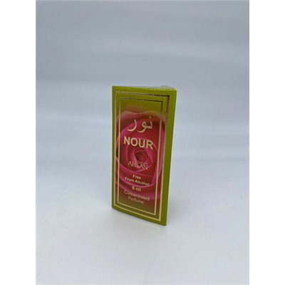 Духи NOUR Ahsan, 6ml индийские масляные