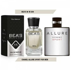 BEA'S 209 - Chanel Allure Homme Sport (для мужчин)  50ml