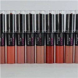 Помада Huda Beauty - Matte Lipstick & Lipgloss 2 in 1 (12шт.)