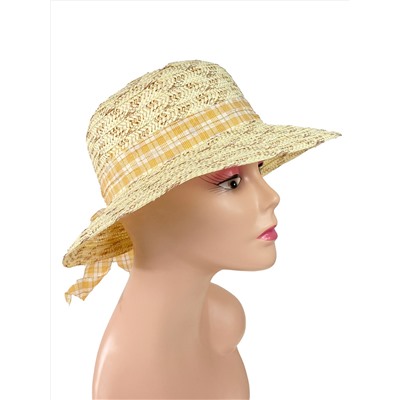 Летняя женская соломенная шляпа, мультицвет
