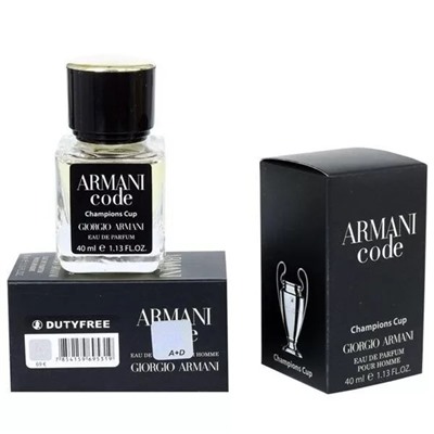 Giorgio Armani Code (Для Мужчин) 40ml суперстойкий