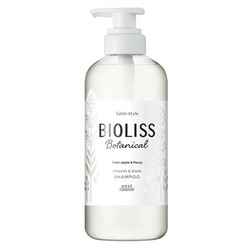 Ботанический шампунь "Bioliss Botanical" для непослушных волос с органическими экстрактами и эфирными маслами «Гладкость и выпрямление» (1 этап) 480 мл