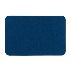 Коврик влаговпитывающий Soft 40х60см синий (уп.20)