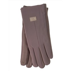 Утепленные женские перчатки, цвет бежевый