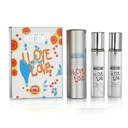 Moschino I Love Love, 3*20 ml