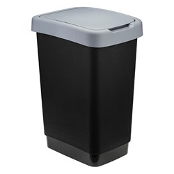 Контейнер для мусора 25л ТВИН серый (уп.6)