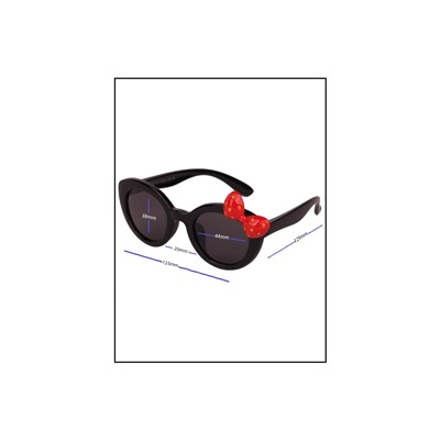 Солнцезащитные очки детские Keluona BT22104 C13 Черный-Красный