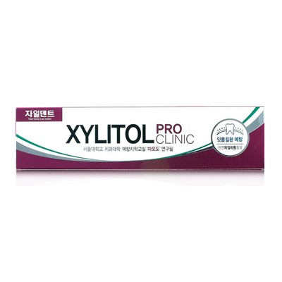 Оздоравливающая десна зубная паста "Xylitol Pro Clinic" c экстрактами трав 130 г, коробка
