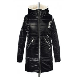 05-1897 Куртка женская зимняя (альполюкс 300) Плащевка черный