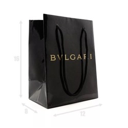 ПОДАРОЧНЫЙ ПАКЕТ BVLGARI 16Х8Х12