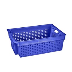 Ящик пластиковый, 102-1П, 60х40х20см, синий