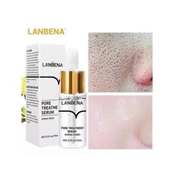 Антибактериальная сыворотка для сужения пор Lanbena Pore Solution Serum 15мл