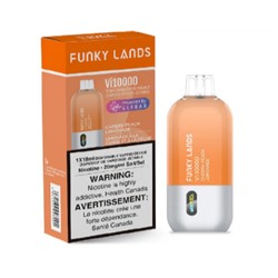 FUNKY LANDS испаритель 10000 затяжек DUO GRAPE LIME 2%