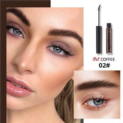 Гель для бровей и ресниц DRAGON RANEE Eyebrow cream 4гр (кофейный 02)